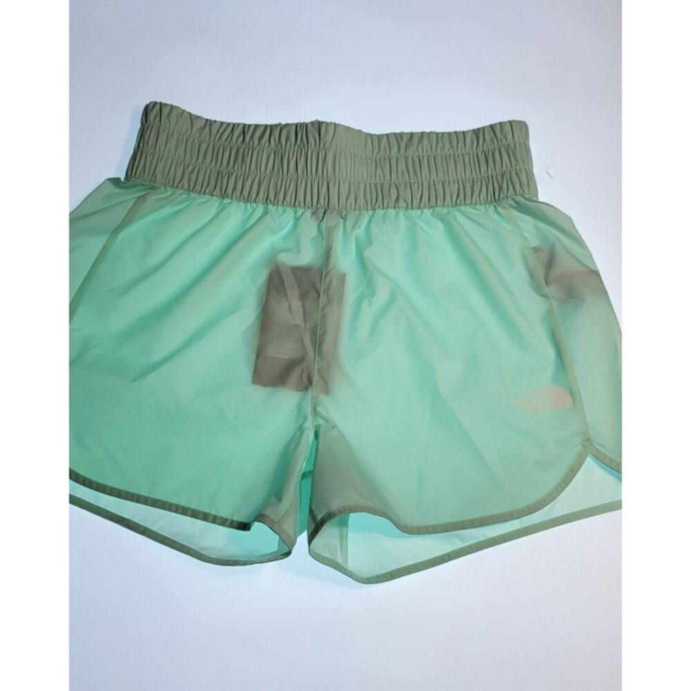 THE NORTH FACE Never Stop Girls Run Shorts Size XL (14/16) Color Aqua